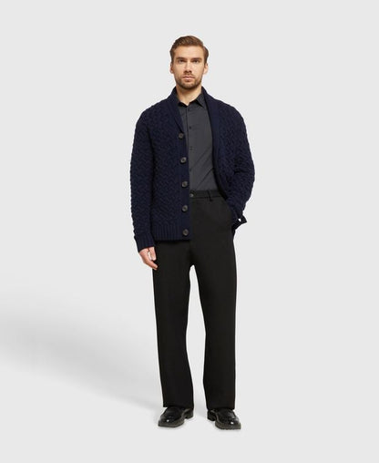 Woll-Strickjacke
