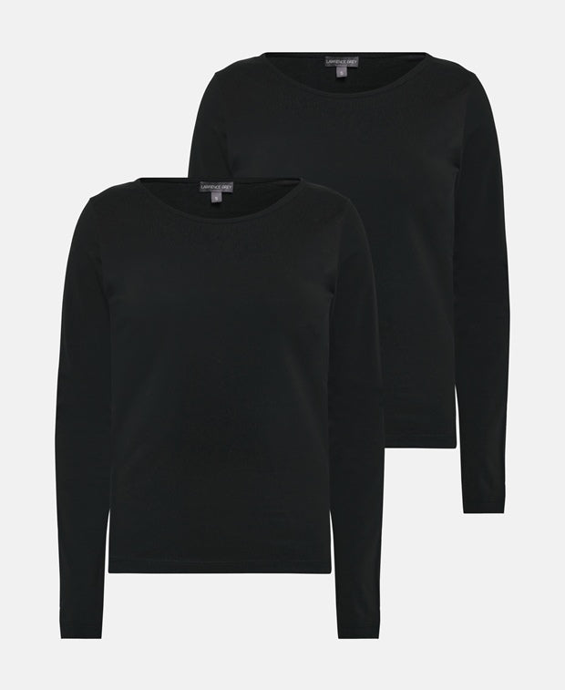 Longsleeves, 2er-Pack