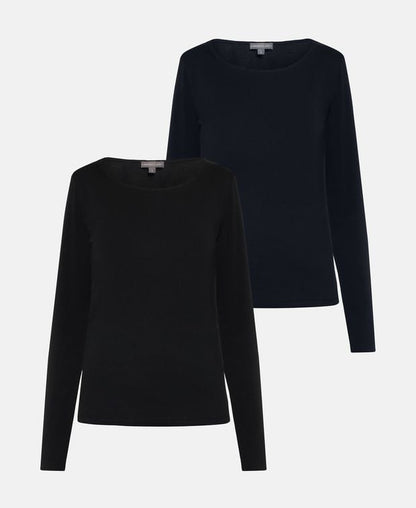 Longsleeves, 2er-Pack