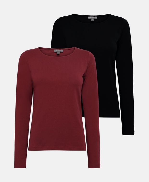 Longsleeves, 2er-Pack