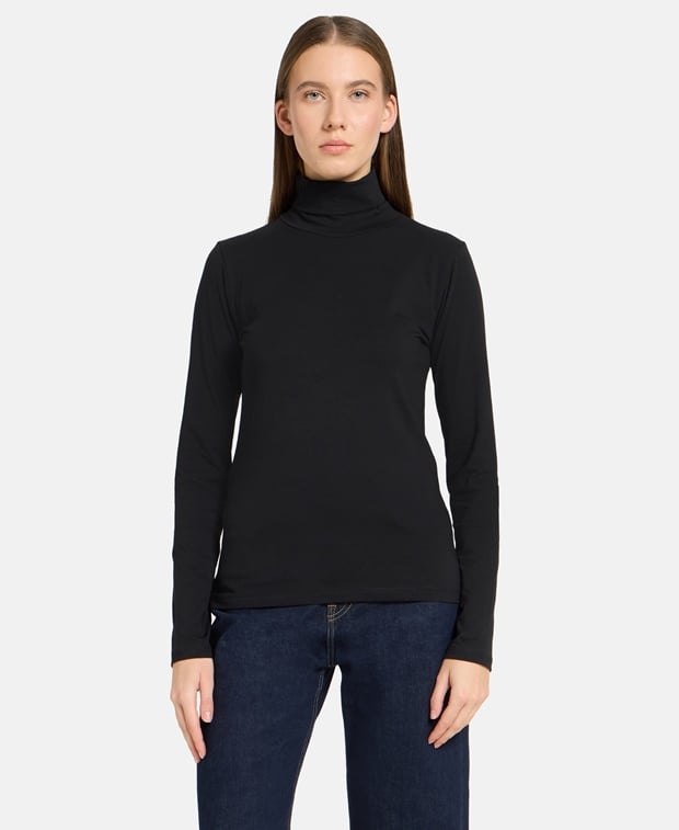 Rollkragen-Top, 2er-Set