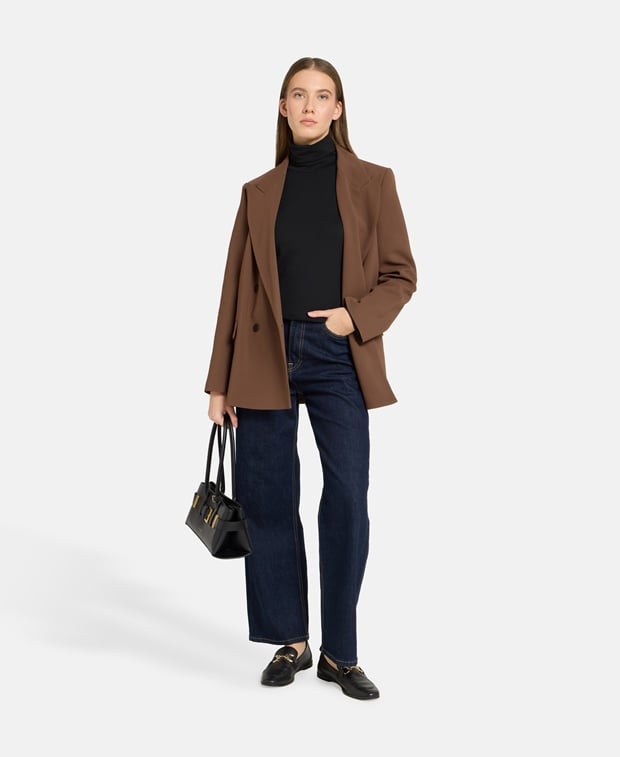 Rollkragen-Top, 2er-Set