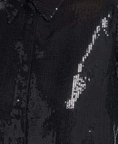 Paillettenbluse