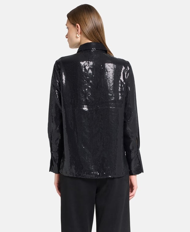 Paillettenbluse