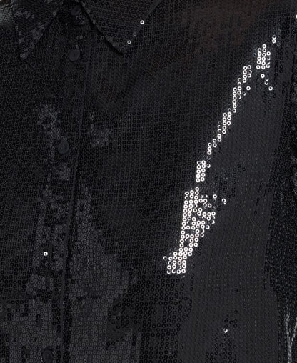 Paillettenbluse
