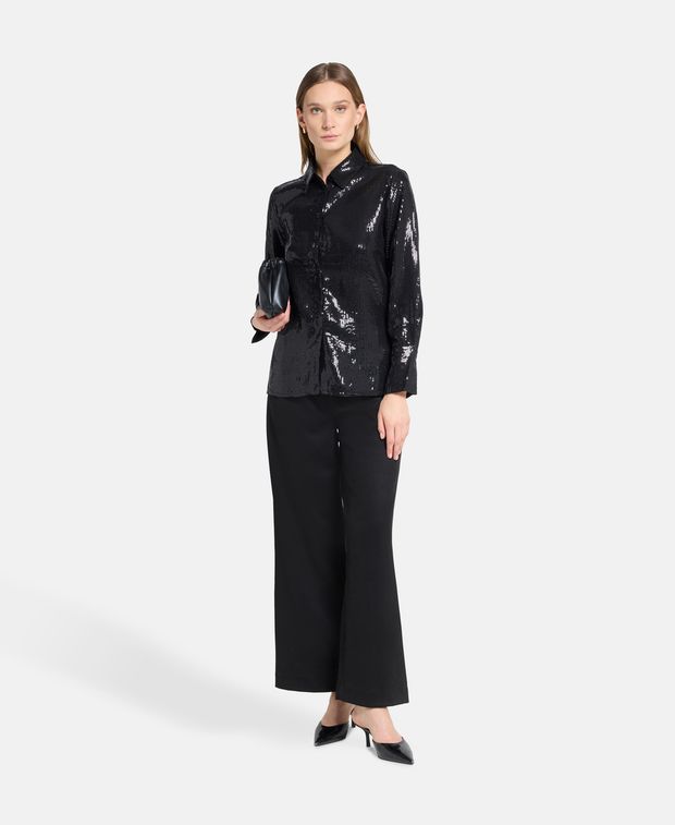 Paillettenbluse