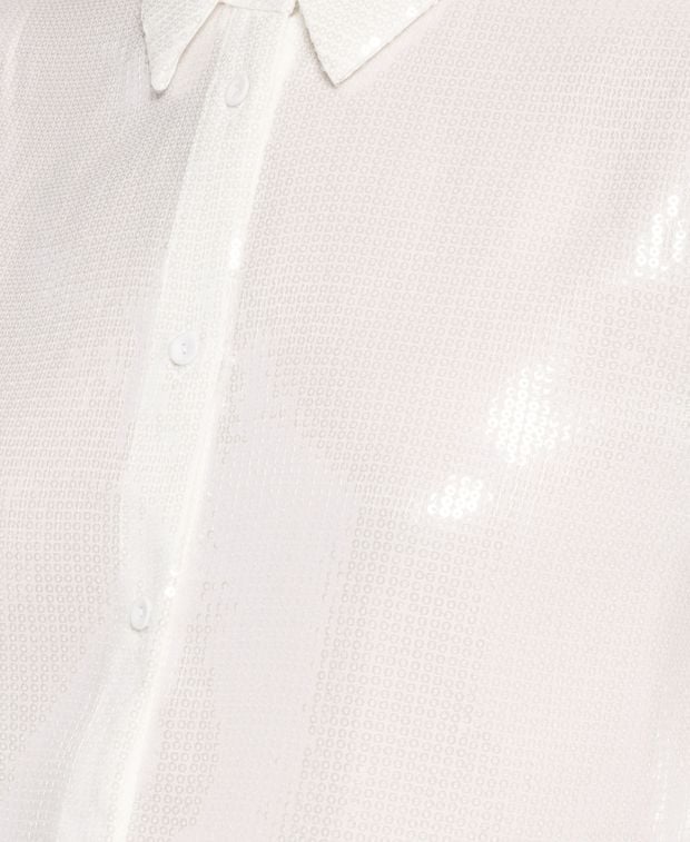 Paillettenbluse