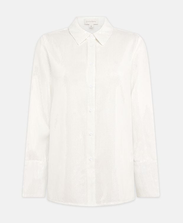 Paillettenbluse