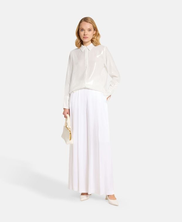 Paillettenbluse