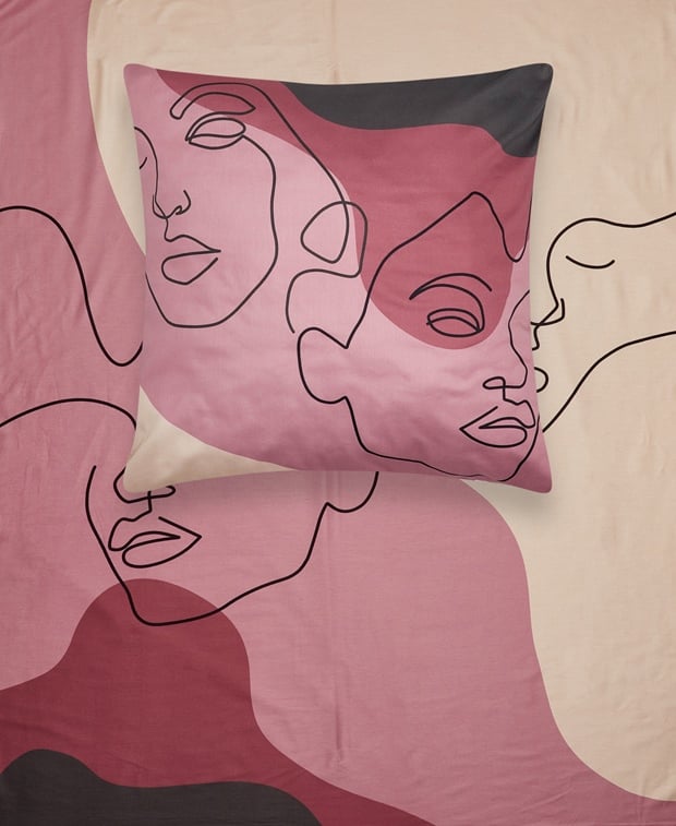 Satin-Bettwäsche ca. 200x200