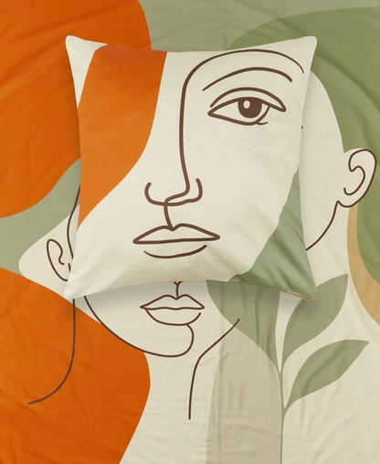 Satin-Bettwäsche ca. 200x200