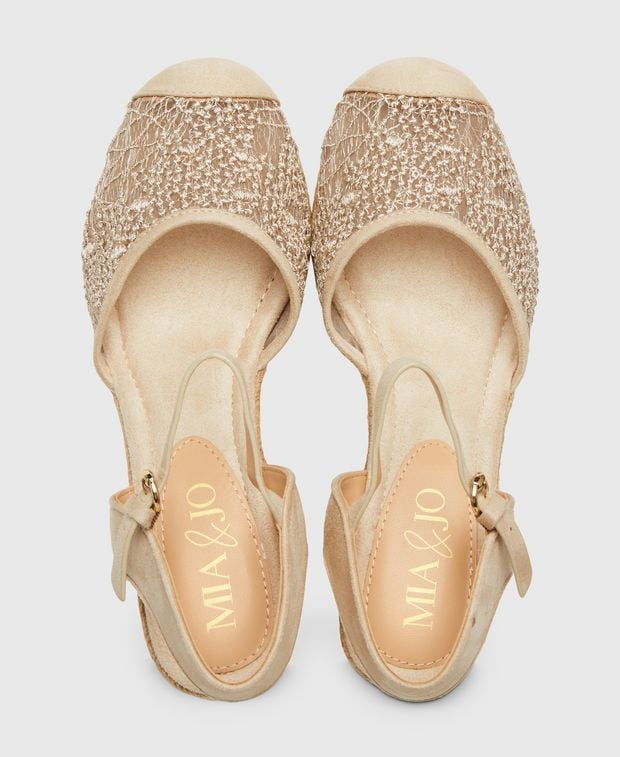 Keil-Espadrilles Cantn
