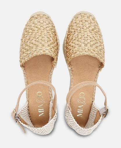 Keil-Espadrilles Kora Raf B