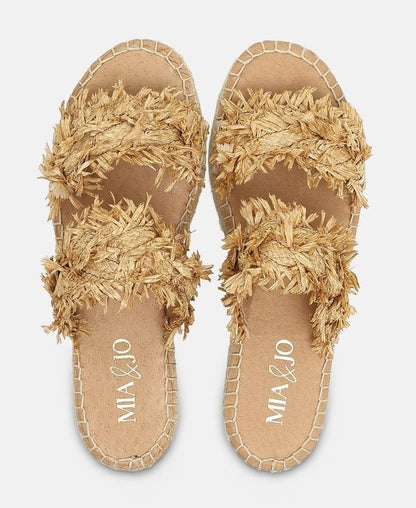 Mules Tondam Raffia Rafd
