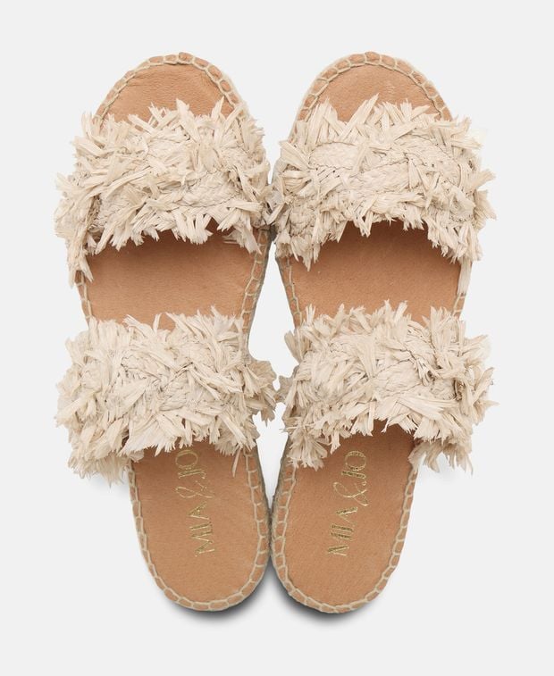 Mules Tondam Raffia Rafd