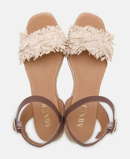 Keil-Espadrilles Fayem Rafdes