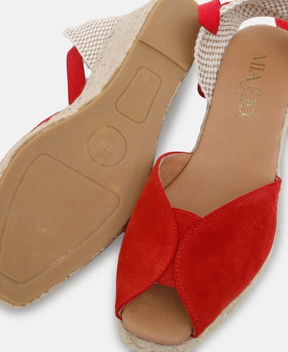 Keil-Espadrilles Coraline Ante C