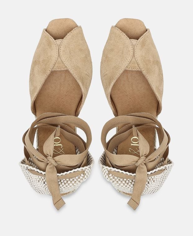 Keil-Espadrilles Coraline Ante C