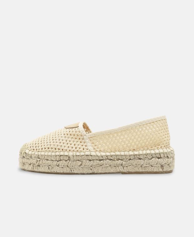 Espadrilles Camping Aplique Rejilla