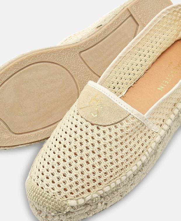 Espadrilles Camping Aplique Rejilla