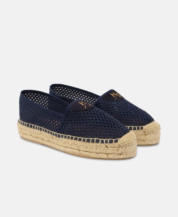 Espadrilles Camping Aplique Rejilla