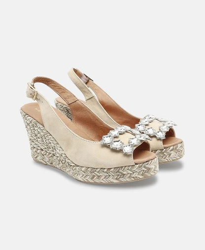 Keil-Espadrilles Ante