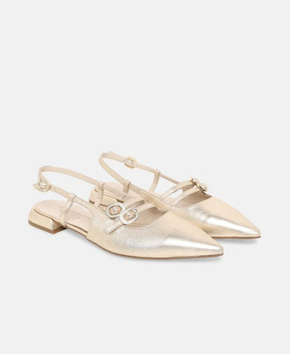 Slingback-Ballerina Safron