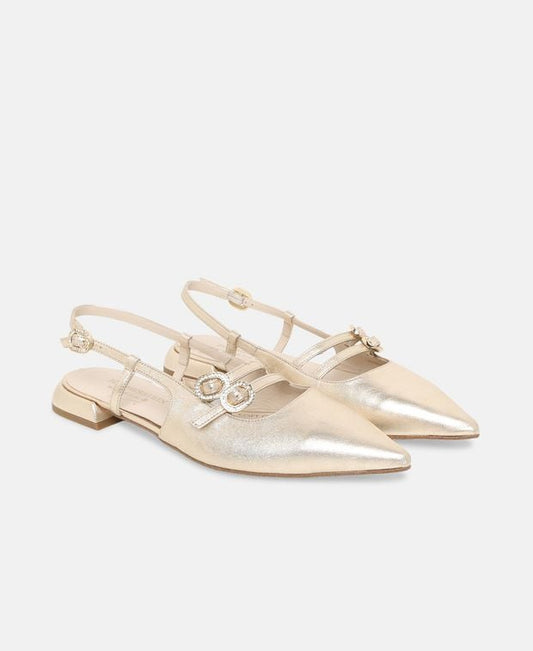 Slingback-Ballerina Safron