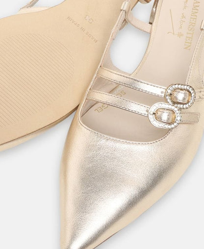 Slingback-Ballerina Safron
