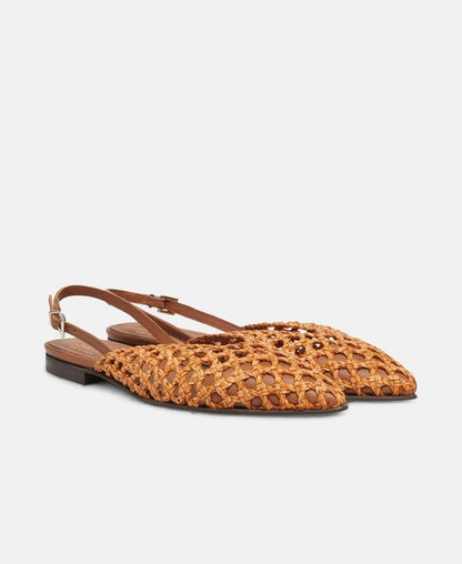 Slingback-Ballerina Intreccio