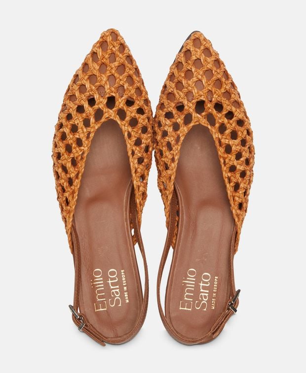 Slingback-Ballerina Intreccio