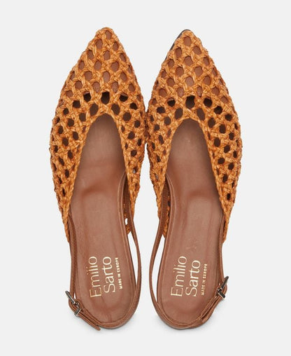 Slingback-Ballerina Intreccio