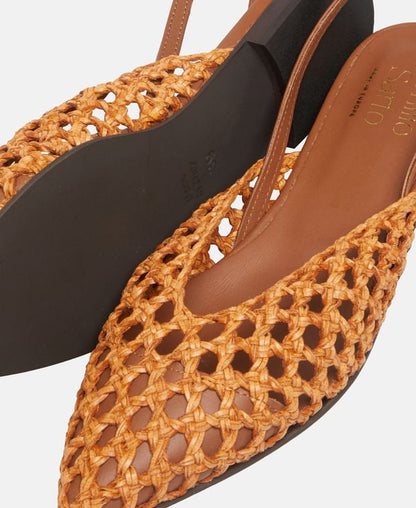 Slingback-Ballerina Intreccio