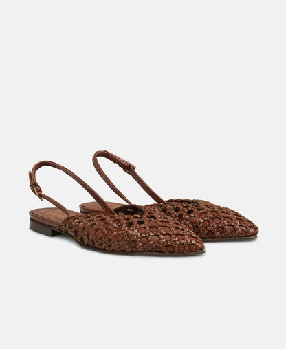 Slingback-Ballerina Intreccio