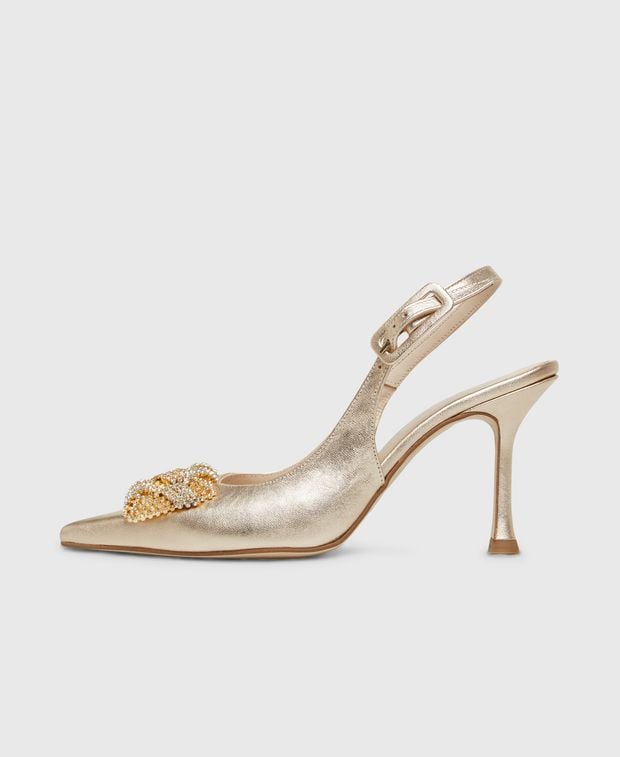 Slingback Pumps Safron
