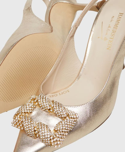 Slingback Pumps Safron
