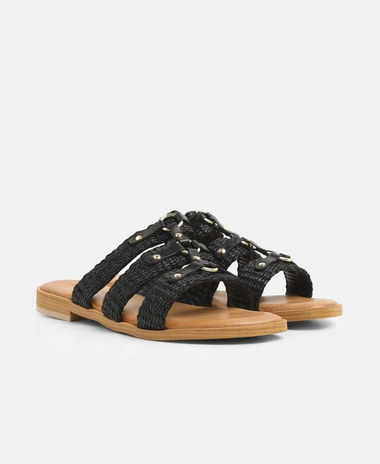 Sandalen Fabric + vacchetta