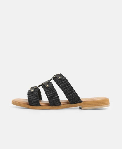 Sandalen Fabric + vacchetta