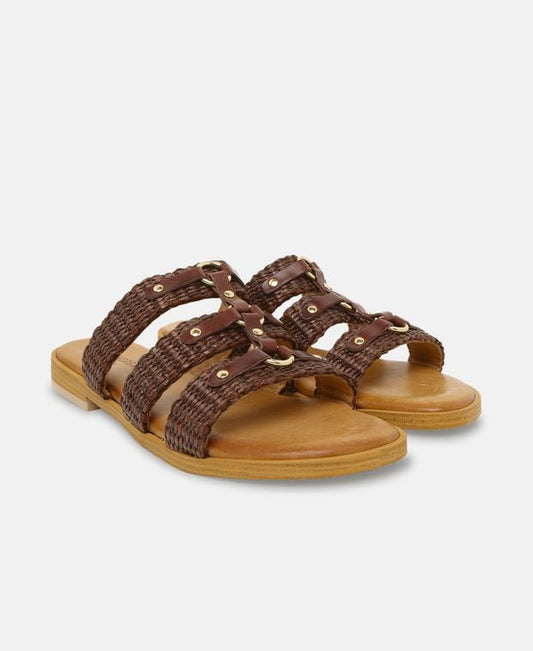 Sandalen Fabric + vacchetta
