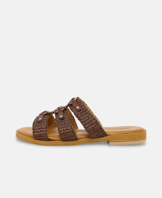 Sandalen Fabric + vacchetta