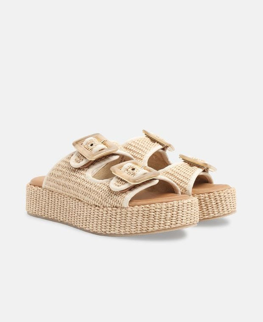 Plateau-Sandalen Fab