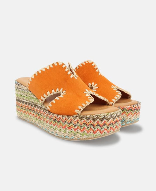 Wedged Mules Cro
