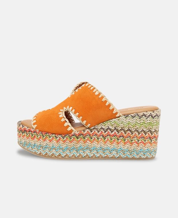 Wedged Mules Cro