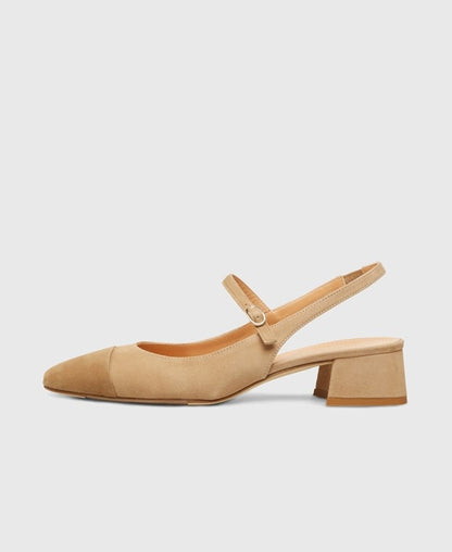 Slingback Pumps Camoscio