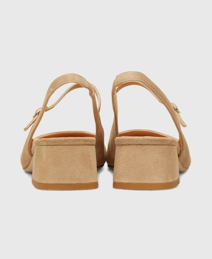Slingback Pumps Camoscio