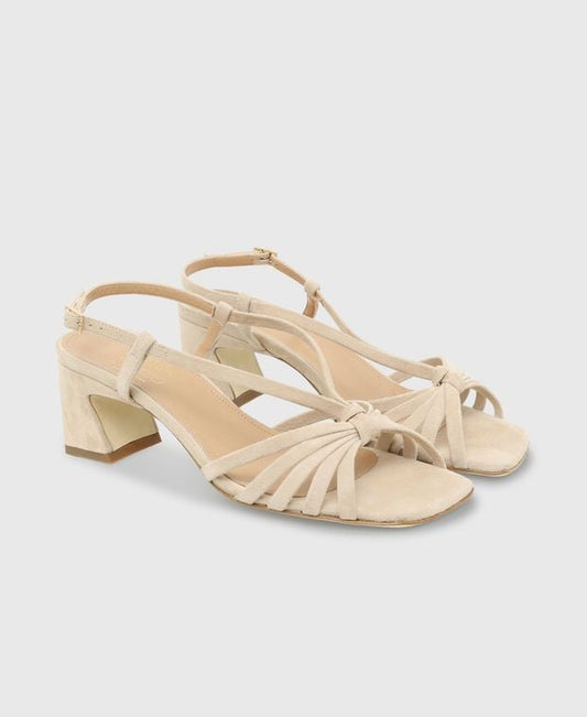 Fesselriemchen Sandalen Camoscio
