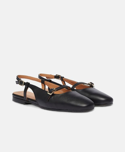 Slingback-Ballerina Napa