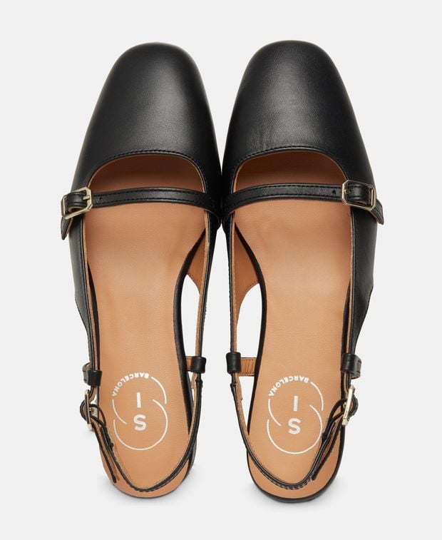 Slingback-Ballerina Napa