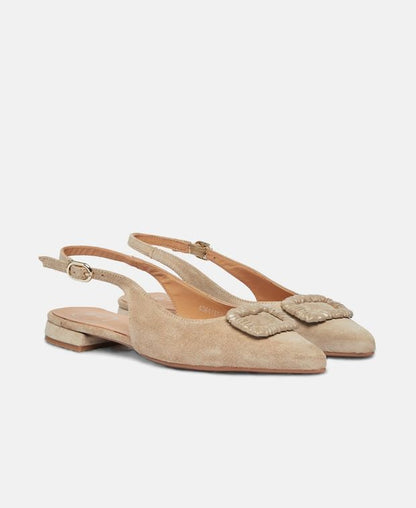 Slingback-Ballerina Serraje