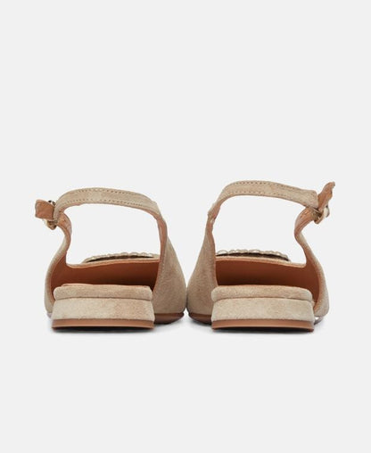 Slingback-Ballerina Serraje